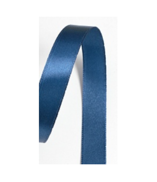Лента атласная 1,5 см*25 ярд темно-синий 038