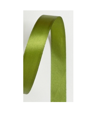 Лента атласная 1,5 см*25 ярд фисташковый 108