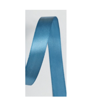 Лента атласная 1,5 см*25 ярд светло-синий 096