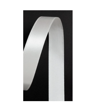 Лента атласная 1,5 см*25 ярд молочный 042