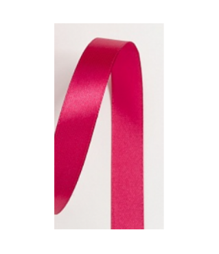 Лента атласная 1,5 см*25 ярд малиновый 072
