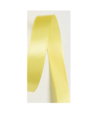 Лента атласная 1,5 см*25 ярд желтый 015