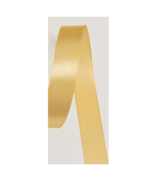Лента атласная 1,5 см*25 ярд бежевый 087