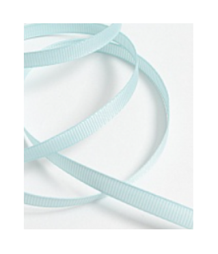 Лента репсовая 0,6 см/20 ярдов, голубой 011