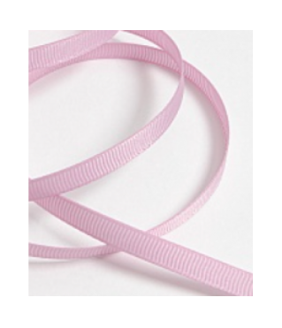 Лента репсовая 0,6 см/20 ярдов, розовый 93