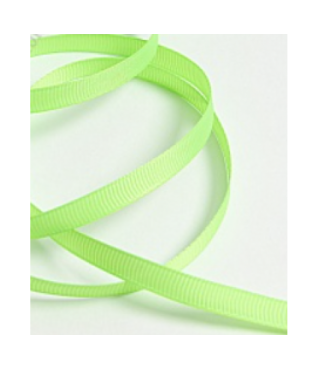 Лента репсовая 0,6 см/20 ярдов, лаймовый 57