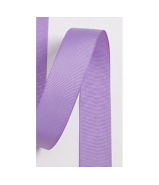 Лента репсовая 2,5 см/20 ярдов, фиолетовый 125