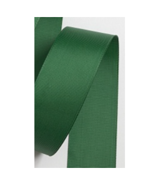 Лента репсовая 4 см/20 ярдов, зеленый 224
