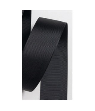 Лента репсовая 4 см*20 ярд (SF-3452) черный