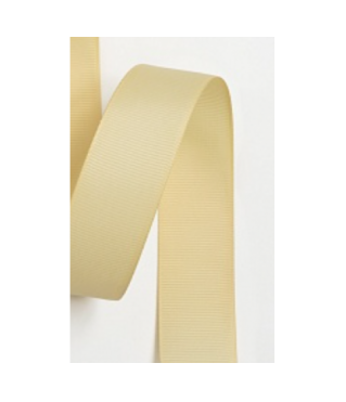 Лента репсовая 2,5 см*20 ярд, темно-бежевый 087/1