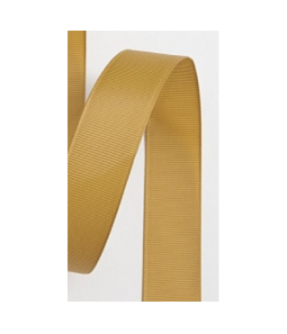 Лента репсовая 2,5 см*20 ярд, коричневый 233