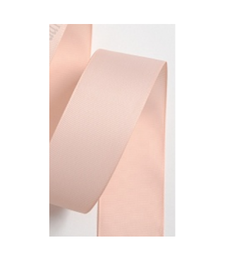 Лента репсовая 4 см*20 ярд, персиковый 213
