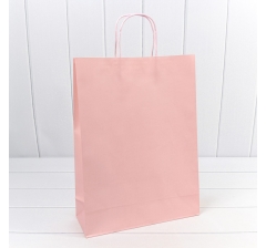 Пакет подарочный Крафт Персиковый 31*42*11,5см 120г 1/20 1/120