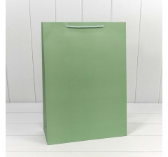 Пакет подарочный "Фактура" Фисташковый 32*45*15 210г 1/20 1/120
