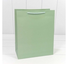 Пакет подарочный "Фактура" Фисташковый 26*32*13 210г 1/20 1/240