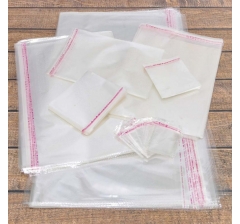 Пакет упаковочный с клеевым клапаном 6*8+2 (100 шт.) 30мкм 1/680