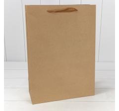 Пакет подарочный Крафт "Люкс" 32*45*14 210г 1/20 1/80