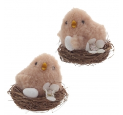 Украшение Пасхальное гнездо, 2 вида