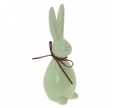 Фигурка фарфоровая Кролик зеленый