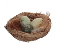 Набор из двух украшений Гнездо пасхальное