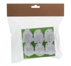 Набор украшений Пасхальный кролик белый