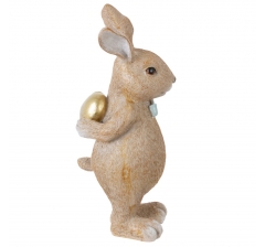Фигурка Заяц с сердцем, L7 W8 H18 см