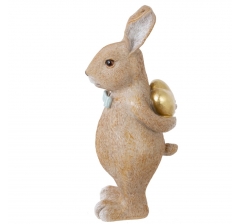 Фигурка Заяц с сердцем, L7 W8 H18 см