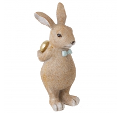 Фигурка Заяц с сердцем, L7 W8 H18 см