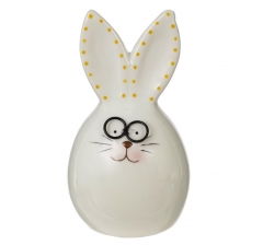 Фигурка Заяц в очках, L8,5 W7 H15 см