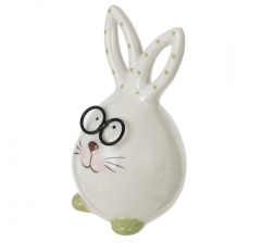 Фигурка Заяц в очках, L6,5 W6,5 H11 см