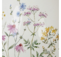 Фигурка Пасхальное яйцо с цветами, L7 W7 H8 см