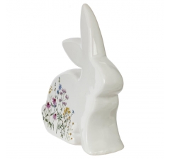 Фигурка Заяц цветочный, L11 W3,5 H12,5 см
