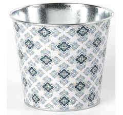 Декоративное кашпо D13.3X11.5CM B:D9.5 см., металл