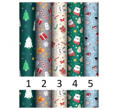 Упаковочная бумага глянц. 70*100см, "NY mood", 80г/м2,, дизайн 5