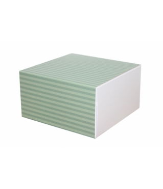 Коробка 160*160*90 мм, дизайн 2020-4, белое дно