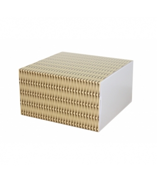 Коробка 160*160*90 мм, дизайн 2020-3, белое дно