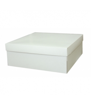 Коробка самосборная 350*350*150 мм, белая