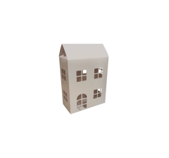 Коробка-домик 150*75*180 мм (до крыши) мм ( до крыши), белый