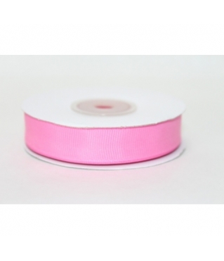 Лента репсовая 1,5 см*20 ярдов, розовый 05