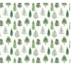 Коробка подарочная 270*180*50 мм, дизайн МО2025-7 с крафт/белым дном