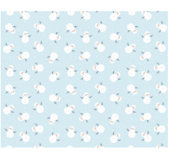 Коробка подарочная 200*200*70 мм, дизайн МО2025-10 с крафт дном