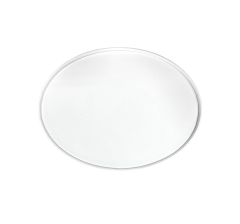 Коробка овальная 290*220*230 мм. матовая, дизайн 73 (белый)