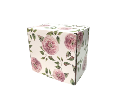 Коробка из МГК 130*130*90 мм, дизайн Б2024-5