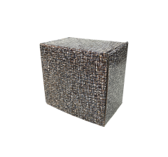 Коробка из МГК 130*130*90 мм, дизайн Б2024-1