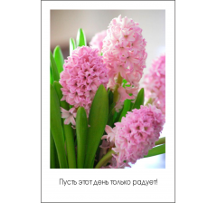 Открытка 9*6 см, дизайн 35