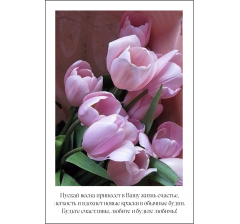 Открытка 9*6 см, дизайн 46