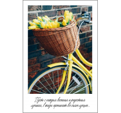 Открытка 9*6 см, дизайн 54