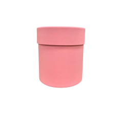 Коробка круглая (шляпная) 80*80 мм, дизайн 6