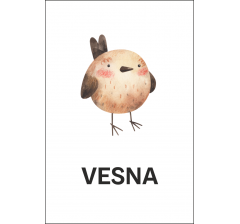 Открытка 9*6 см, дизайн 136