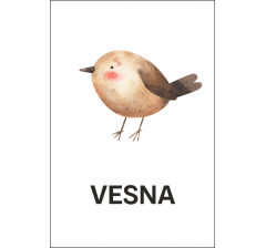 Открытка 9*6 см, дизайн 140